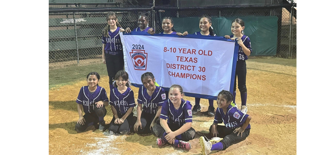 2024 Elgin 8-10 YR OLD Softball District 30 Champs